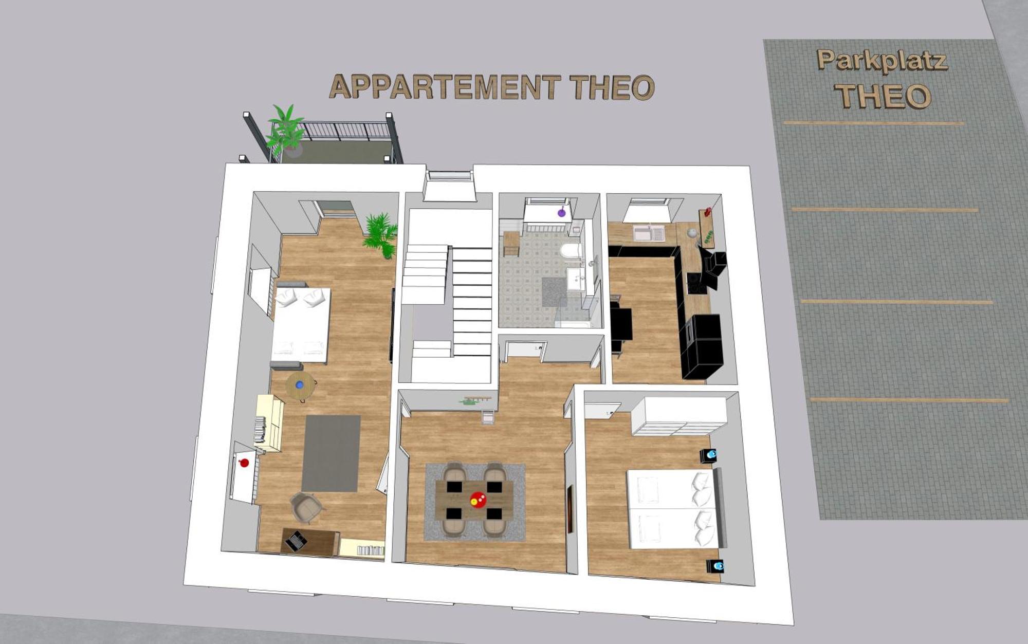 Modernes Apartement Mit Balkon In Toplage! Traben-Trarbach Exterior foto